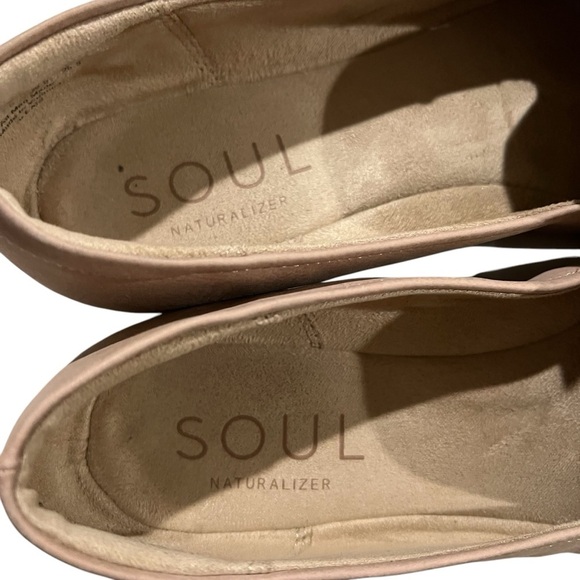 Soul Naturalizer Women’s 9.5 Alexis Nude Vegan Slip On Ballet Flat Boho Minimal - Picture 7 of 10